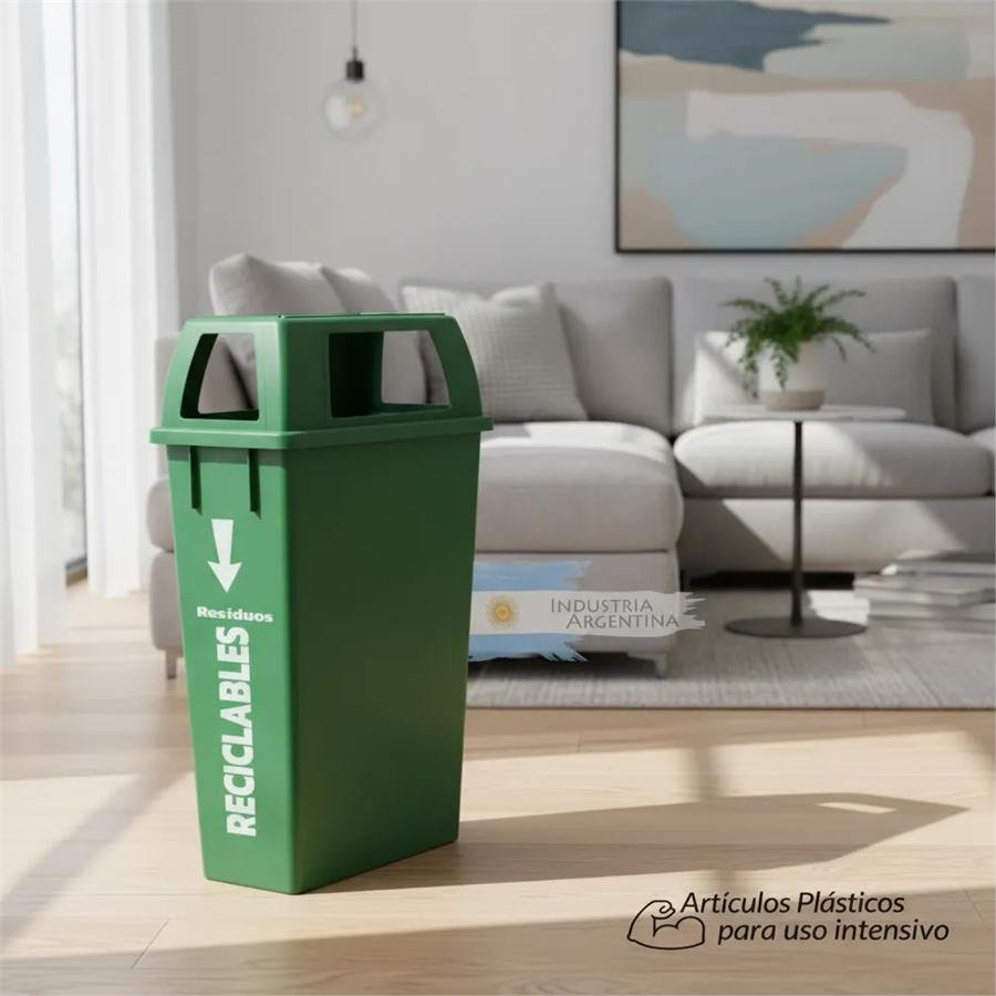 Cesto reciclable RSU BOX modelo 8358 en living